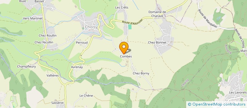 localisation de l'entreprise MONSIEUR SIMON DESSEIGNE à CHOISY