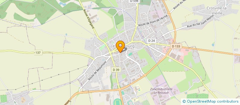 localisation de l'entreprise MONSIEUR SIMON DEVEAUX  LE NEUBOURG