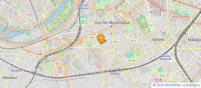 localisation de l'entreprise MONSIEUR SIMON DEVIGNE à ISSY-LES-MOULINEAUX