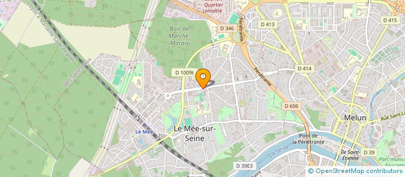 localisation de l'entreprise MONSIEUR SIMON DIZIERE  LE MEE-SUR-SEINE