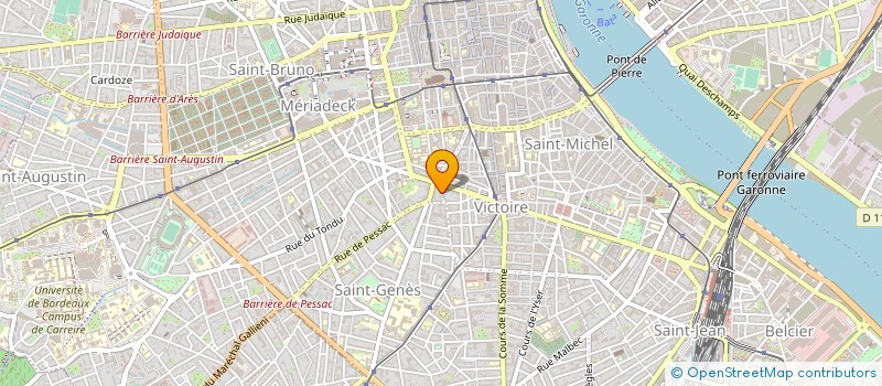 localisation de l'entreprise MONSIEUR SIMON DOAZAN  BORDEAUX