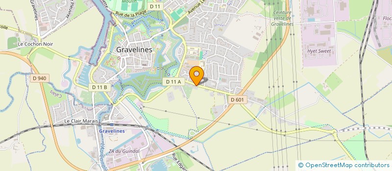 localisation de l'entreprise MONSIEUR SIMON DROSIK à GRAVELINES