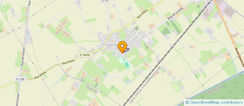 localisation de l'entreprise MONSIEUR SIMON DUBOIS  STEENBECQUE