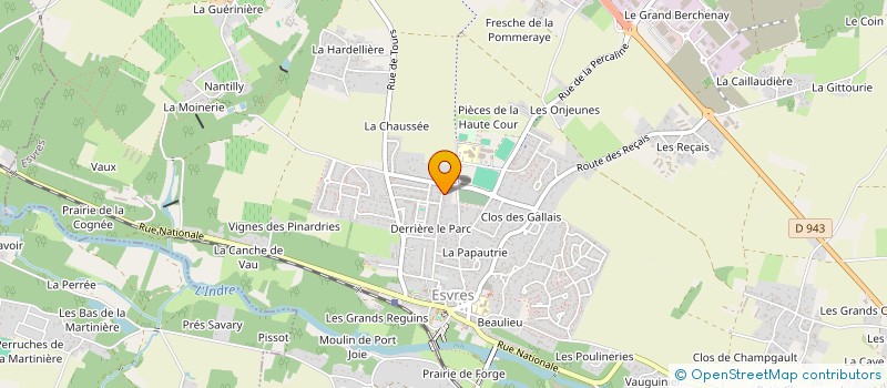 localisation de l'entreprise MONSIEUR SIMON DUBROCA  ESVRES