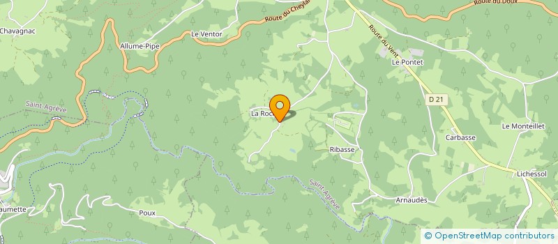 localisation de l'entreprise MONSIEUR SIMON DUCHAMP  DEVESSET