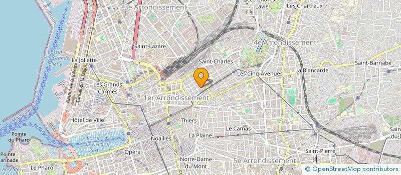localisation de l'entreprise MONSIEUR SIMON DUCOURET à MARSEILLE