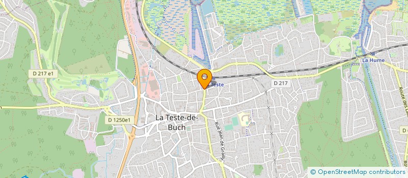 localisation de l'entreprise MONSIEUR SIMON DUCOURNEAU à LA TESTE DE BUCH