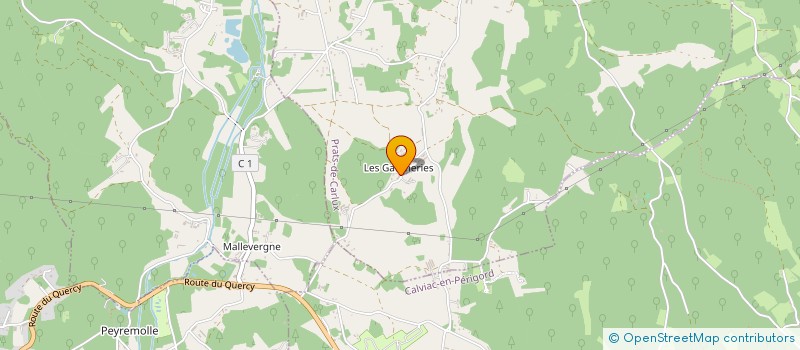 localisation de l'entreprise MONSIEUR SIMON DUFIEF  PRATS-DE-CARLUX