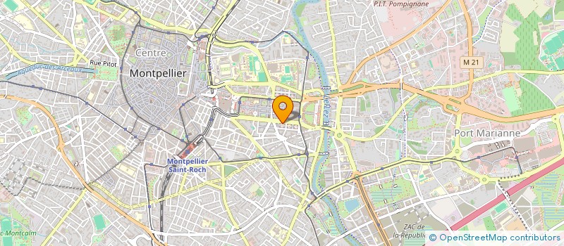localisation de l'entreprise MONSIEUR SIMON DUFOUR à MONTPELLIER