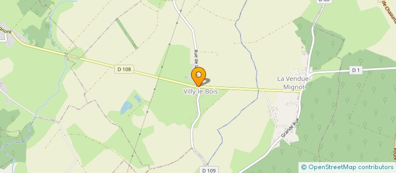 localisation de l'entreprise MONSIEUR SIMON DUMAS  VILLY-LE-BOIS