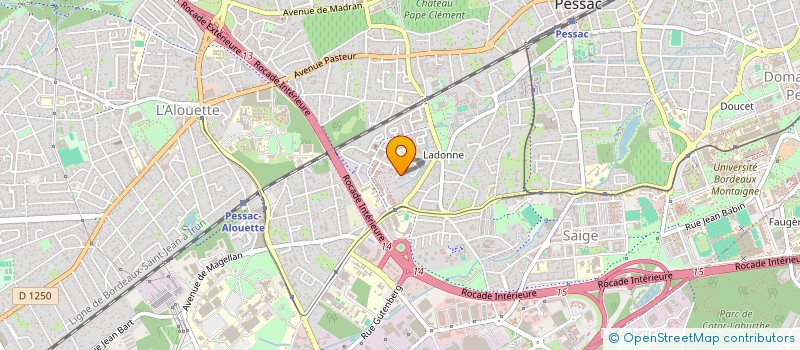 localisation de l'entreprise MONSIEUR SIMON DUPHIL  PESSAC