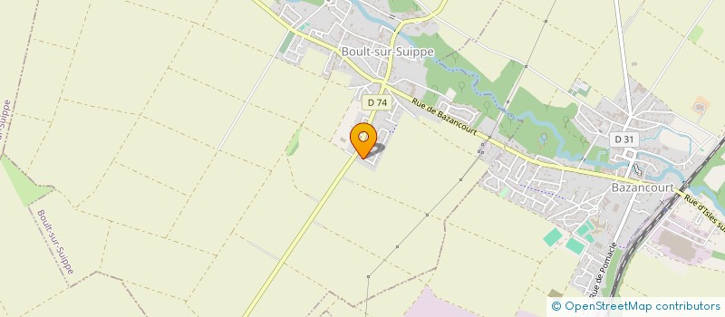 localisation de l'entreprise MONSIEUR SIMON DURIEUX  BOULT-SUR-SUIPPE