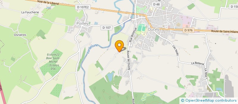 localisation de l'entreprise MONSIEUR SIMON DUTEIL  DUCEY-LES CHERIS