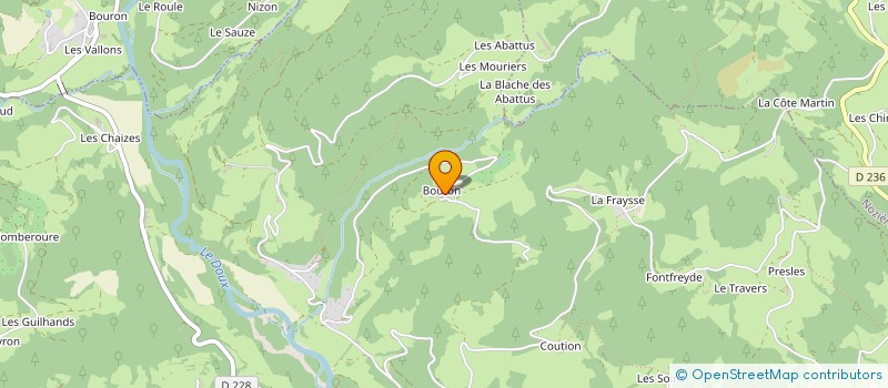 localisation de l'entreprise MONSIEUR SIMON DUVALLET  DESAIGNES