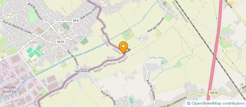 localisation de l'entreprise MONSIEUR SIMON ECREPONT  LEERS