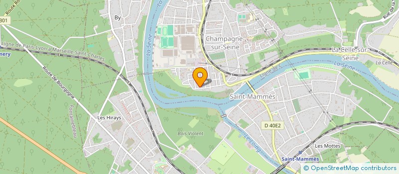 localisation de l'entreprise MONSIEUR SIMON EL HAJRAOUI-JOUAULT  CHAMPAGNE-SUR-SEINE