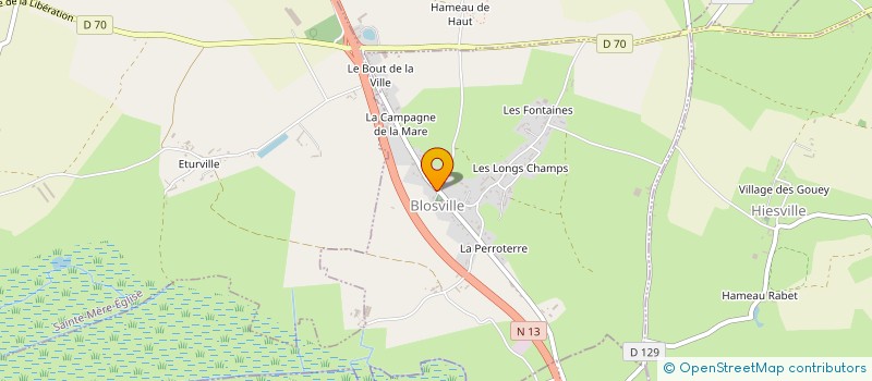 localisation de l'entreprise MONSIEUR SIMON ENOT  BLOSVILLE