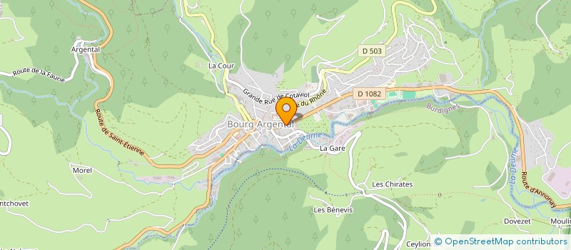 localisation de l'entreprise MONSIEUR SIMON EPINAT  BOURG-ARGENTAL