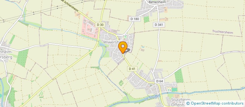 localisation de l'entreprise MONSIEUR SIMON ERNST  WIWERSHEIM