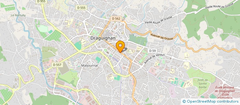 localisation de l'entreprise MONSIEUR SIMON ESQUIER  DRAGUIGNAN