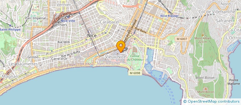 localisation de l'entreprise MONSIEUR SIMON ESTEGASSY à NICE