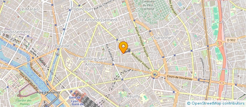 localisation de l'entreprise MONSIEUR SIMON ETIENNE  PARIS