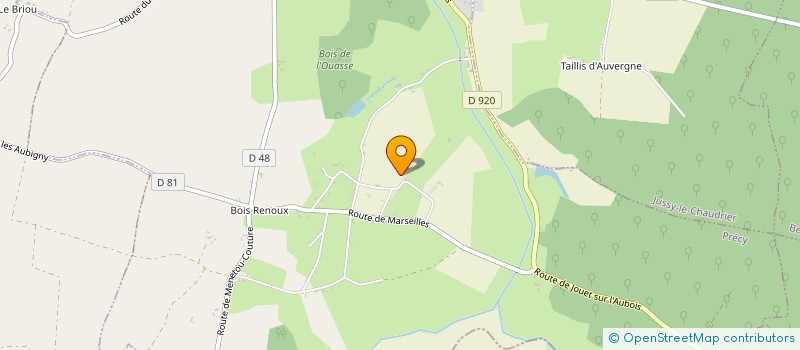 localisation de l'entreprise MONSIEUR SIMON FELMORE  PRECY