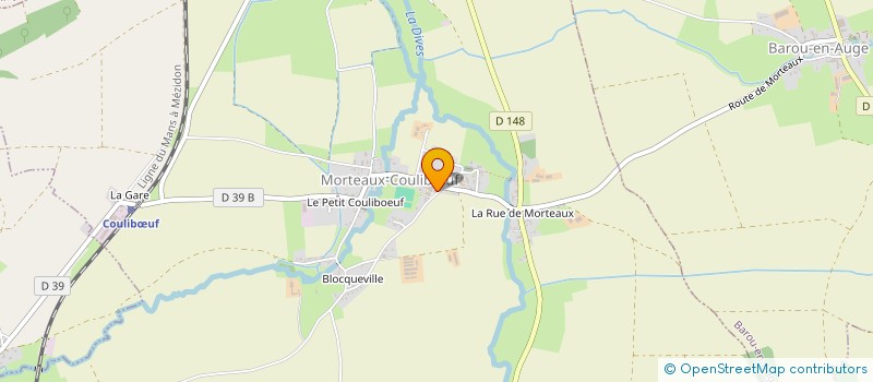 localisation de l'entreprise MONSIEUR SIMON FERME  MORTEAUX-COULIBUF