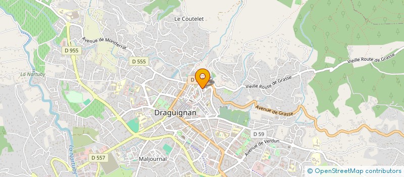 localisation de l'entreprise MONSIEUR SIMON FERNANDEZ  DRAGUIGNAN