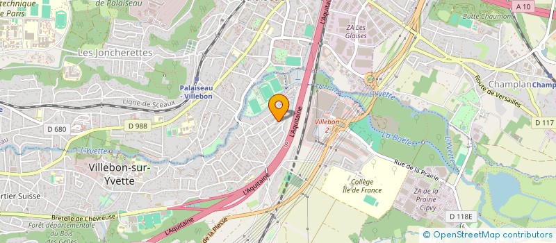 localisation de l'entreprise MONSIEUR SIMON FERREIRA  VILLEBON-SUR-YVETTE