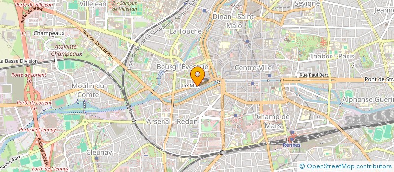 localisation de l'entreprise MONSIEUR SIMON FERRIERE  RENNES