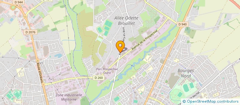 localisation de l'entreprise MONSIEUR SIMON FILIPPI  BOURGES