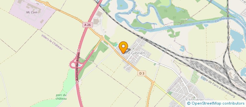 localisation de l'entreprise MONSIEUR SIMON FLOOK  SAINT-GIBRIEN