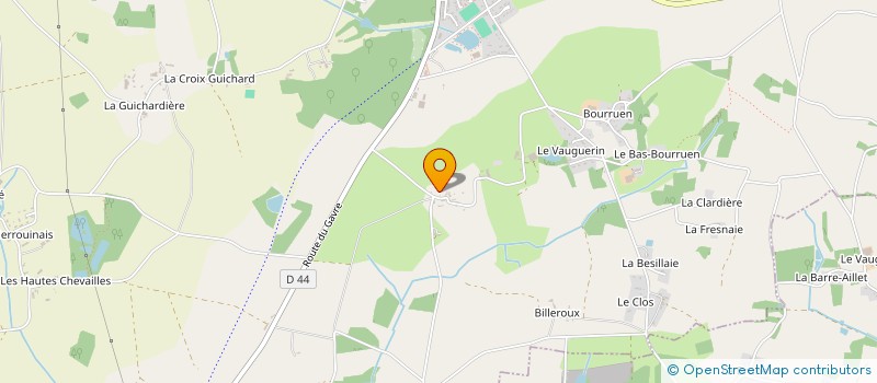 localisation de l'entreprise MONSIEUR SIMON FOUGERE  VAY