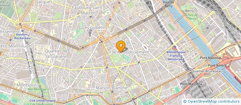 localisation de l'entreprise MONSIEUR SIMON FOUQUET  PARIS