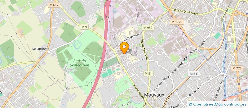 localisation de l'entreprise MONSIEUR SIMON FOUVEZ  MOUVAUX