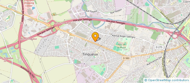 localisation de l'entreprise MONSIEUR SIMON FRANOS  REIMS