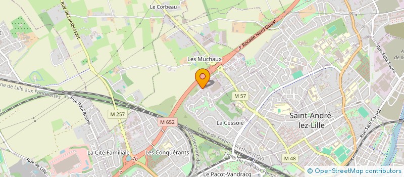 localisation de l'entreprise MONSIEUR SIMON FREHAUT à LAMBERSART