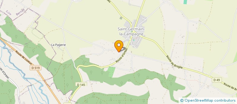 localisation de l'entreprise MONSIEUR SIMON FRETARD--BLONDEL  SAINT-GERMAIN-LA-CAMPAGNE