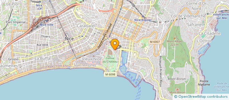 localisation de l'entreprise MONSIEUR SIMON FRIOT à NICE