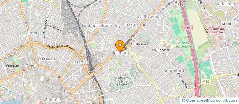 localisation de l'entreprise MONSIEUR SIMON FURLAN  TOULOUSE