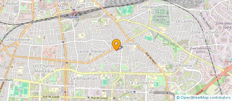 localisation de l'entreprise MONSIEUR SIMON GAILLARD à RENNES
