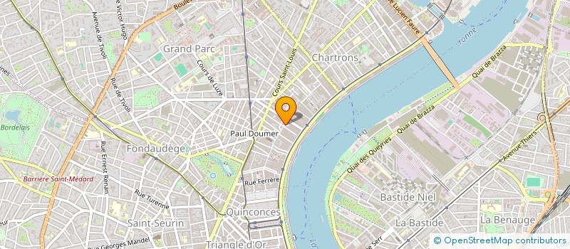 localisation de l'entreprise MONSIEUR SIMON GAILLARD  BORDEAUX