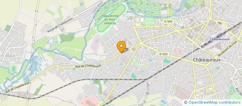 localisation de l'entreprise MONSIEUR SIMON GALAIS à CHATEAUROUX