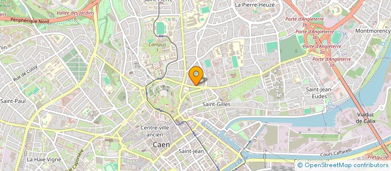 localisation de l'entreprise MONSIEUR SIMON GAMARD à CAEN