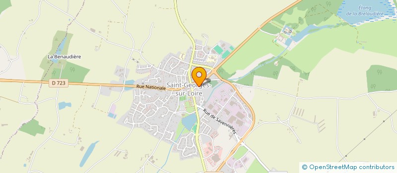 localisation de l'entreprise MONSIEUR SIMON GARNIER  SAINT-GEORGES-SUR-LOIRE