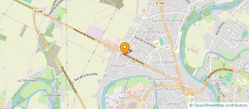 localisation de l'entreprise MONSIEUR SIMON GAUTHIER à NIORT