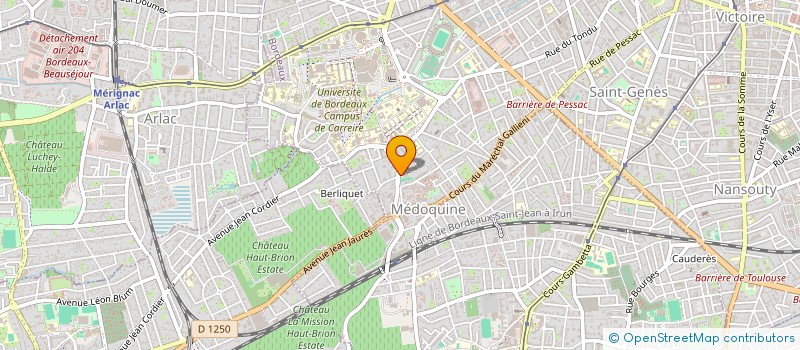 localisation de l'entreprise MONSIEUR SIMON GEHRKE  BORDEAUX