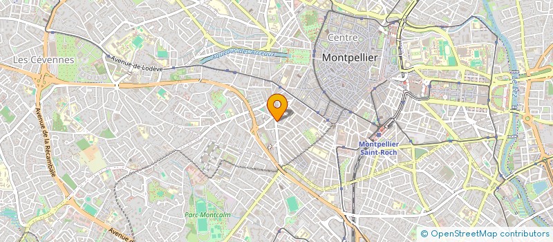 localisation de l'entreprise MONSIEUR SIMON GENEY à MONTPELLIER