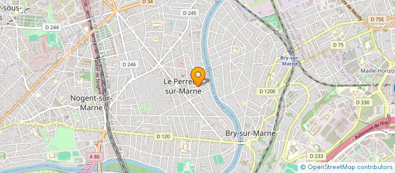 localisation de l'entreprise MONSIEUR SIMON GENOUEL  LE PERREUX-SUR-MARNE